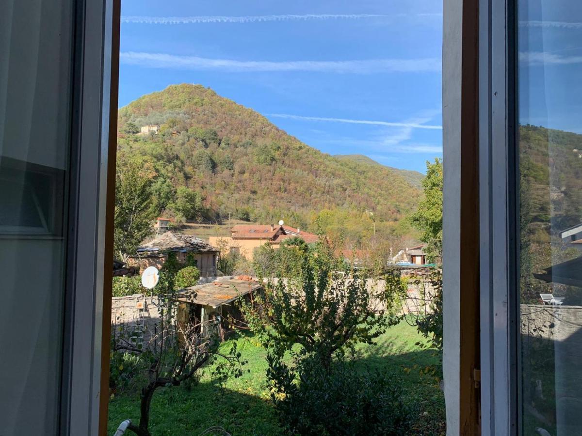 Albergo Dell'Angelo Pieve di Teco Exteriör bild